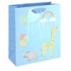image489316824.jpg New Baby Gift Bag with Tag and Ribbon Handles 100% Recyclable - Blue