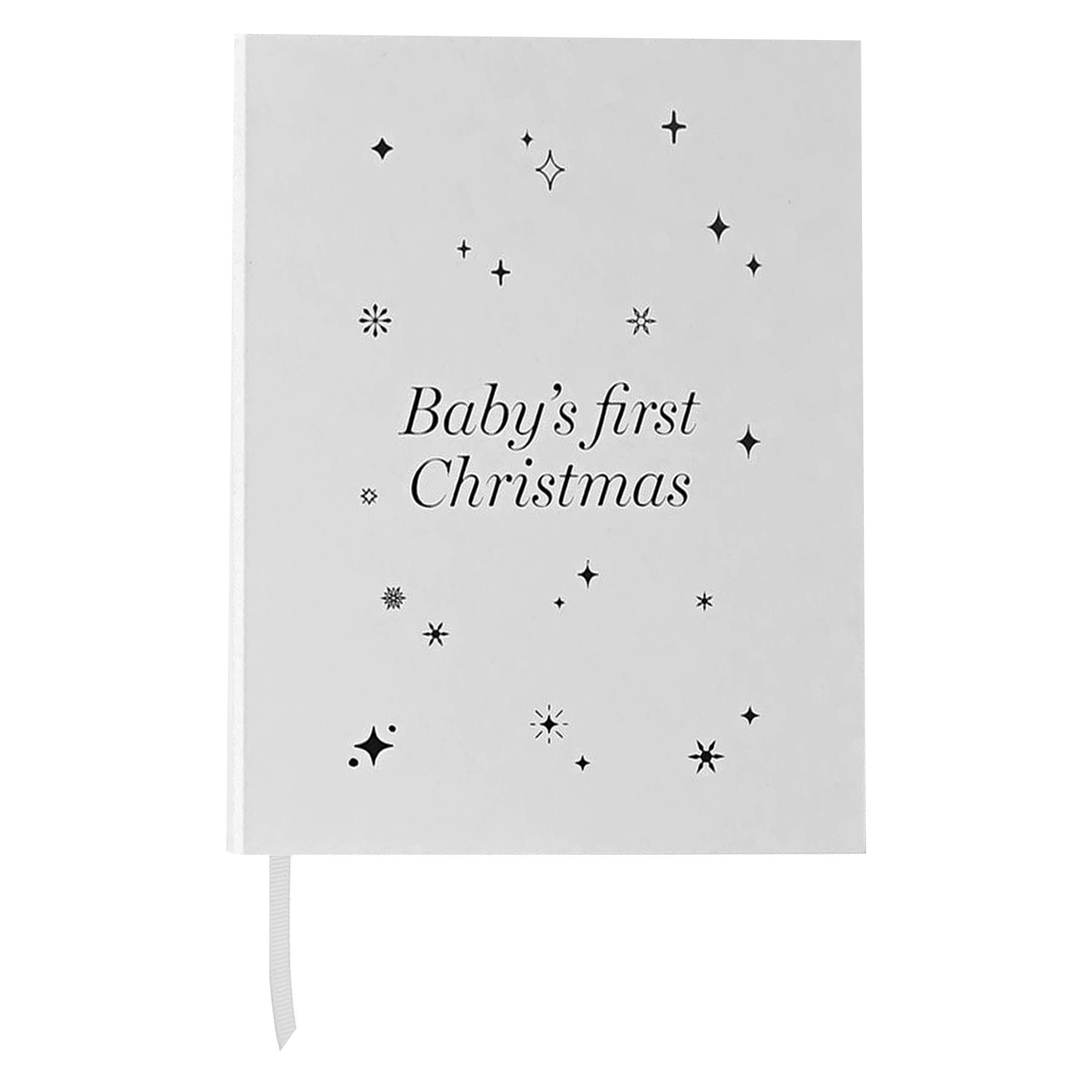 Unisex Baby's 1st Christmas Photo Album - Holds 24 6x4 Pictures