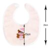 image489367269.jpg My 1st Christmas Baby Bib with Embroidered Bear and Stars - Pink
