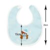 image489367740.jpg My 1st Christmas Baby Bib with Embroidered Bear and Stars - Blue