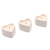 Ruby Anniversary Scented Candles 3 Pack Heart Peony, Lychee and Rose Scent