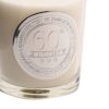 image490372685.jpg 60th Birthday Candle Sandalwood Scented in Glass Jar with Silver Detail 150g