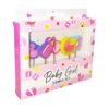 Cake Candle Set 'Baby Girl' Baby Shower 5 Pack Party Decoration