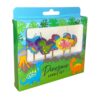 Cake Candle Set 'Dinosuar' Birthday 5 Pack Party Decoration