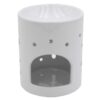 image490374159.jpg Ceramic Wax Melt / Oil Warmer with Candle Holder - Snowflake