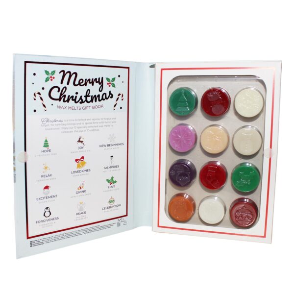 image490374317.jpg Christmas Airpure Scented Wax Melts Gift Book 12 Fragrances - Highland Cow