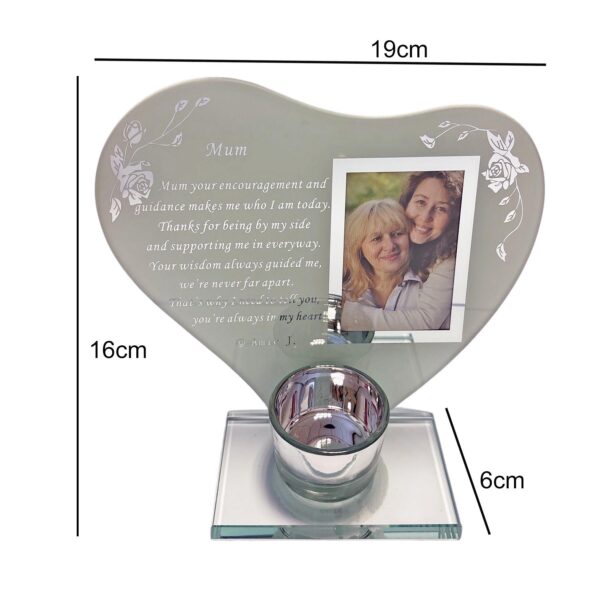 image490374827.jpg Glass Tea Light Candle Holder for Mum with Flowers and Wording