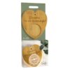 Heart Tealight Holder and 4 Tealights with Text Sustainable Bamboo - Grandma