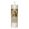 image490375087.jpg Religious LED Wax Candle with Flickering Flame and Timer Function 15cm Miraculous