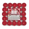 Price's Scented Tealight Candles 25 Pack 4hr Burn Time - Frosted Cherry