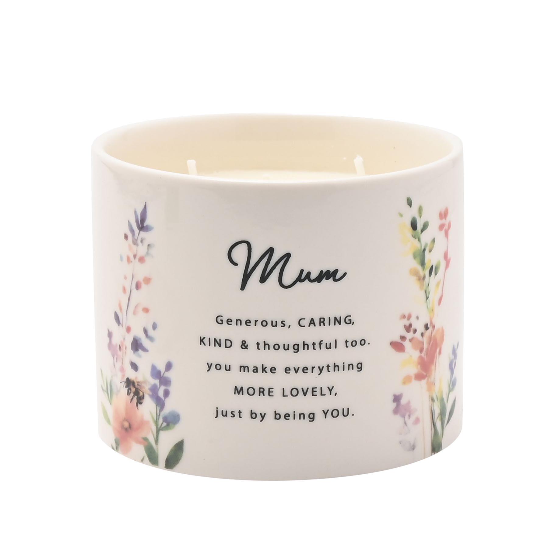 Scented 2 Wick Candle in Ceramic Holder for Mum from Cottage Garden