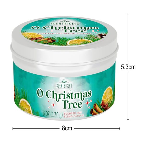 image490558833.jpg Scentsicles Christmas Scented Candle Soy Blend 25 Hour Burn Time - O Christmas Tree