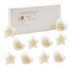 image490594483.jpg Soy Wax Melts Vanilla / Tonka Scent 10 Pack Star and Heart Shape with Glitter - Happy Birthday
