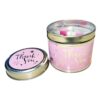 image490594621.jpg Thank You Scented Candle in Tin with Silver Detail Vanilla and Jasmine