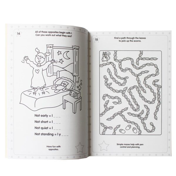 image490598519.jpg Mega Learning Book with Gold Reward Stickers Age 4-6 Years - Writing Book 2