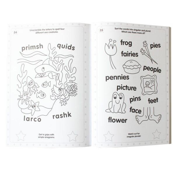 image490598525.jpg Mega Learning Book with Gold Reward Stickers Age 4-6 Years - Spelling Book 3