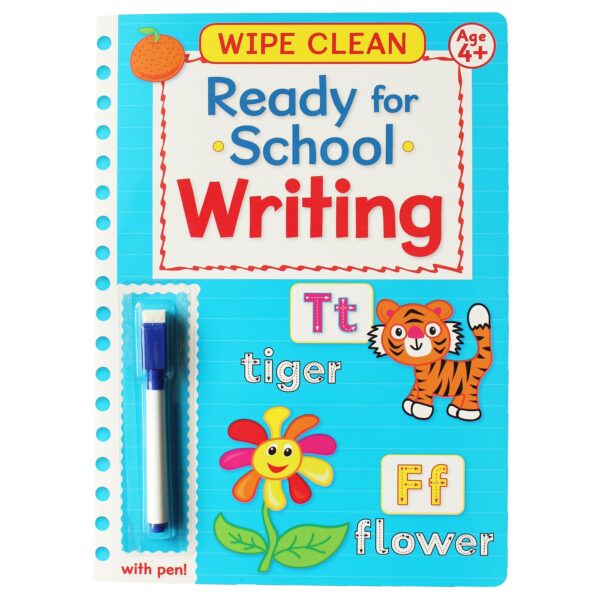 image490598828.jpg Ready for School Wipe Clean Learning Book with Pen 4 Years + Writing Book 2