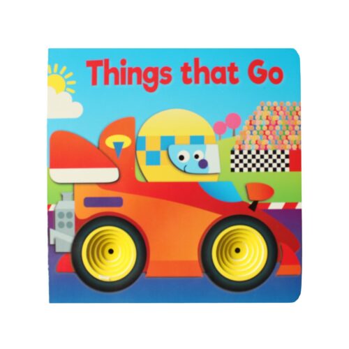 image490598957.jpg Hardback Board Book with See Through Spiral Early Reading - Vehicles
