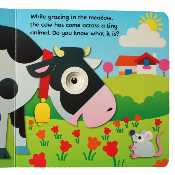 image490598973.jpg Hardback Board Book with See Through Spiral Early Reading - Farm