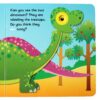image490598981.jpg Hardback Board Book with See Through Spiral Early Reading - Dinosaur