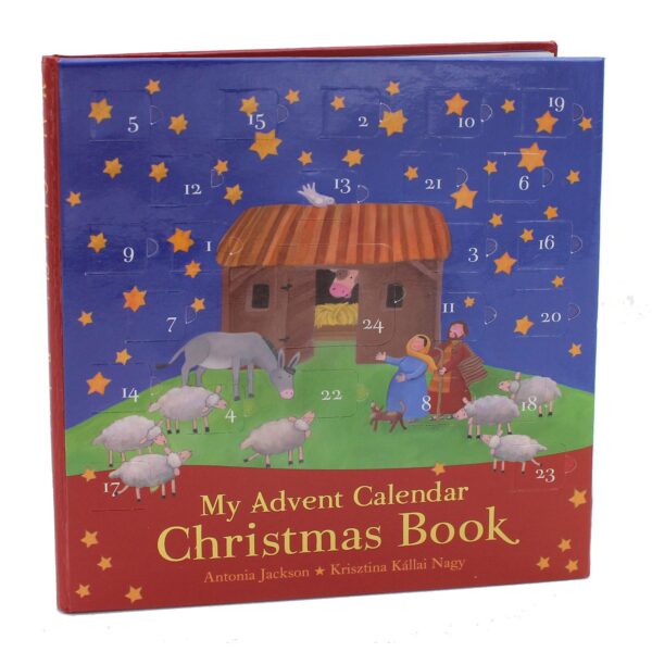 My Advent Calendar Christmas Book Hardback with 24 Windows to Open