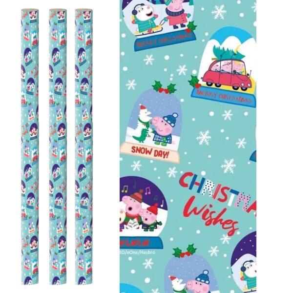 image490769316.jpg Peppa Pig Christmas Wrapping Paper 3 x 2M Rolls Gift Wrap