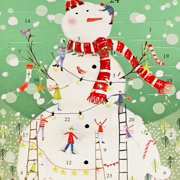 image430235189.jpg Christmas Card Advent Calendar with Red Envelope - Frosty and Friends