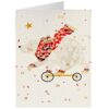 Christmas Card Advent Calendar with Red Envelope - Roller Bear