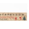 image440366605.jpg Christmas Advent Calendar Wooden Countdown Plaque with Reindeer Marker