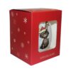 Christmas Stemless Wine Glass Bug Art Tableware - Cat Kitten