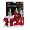 image479124846.jpg Christmas Cutlery Holders 2 Piece Red Felt Santa Suit Design