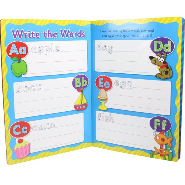 image490958727.jpg Wipe Clean Learning Book with Pen - Age 4+ Writing Book 3