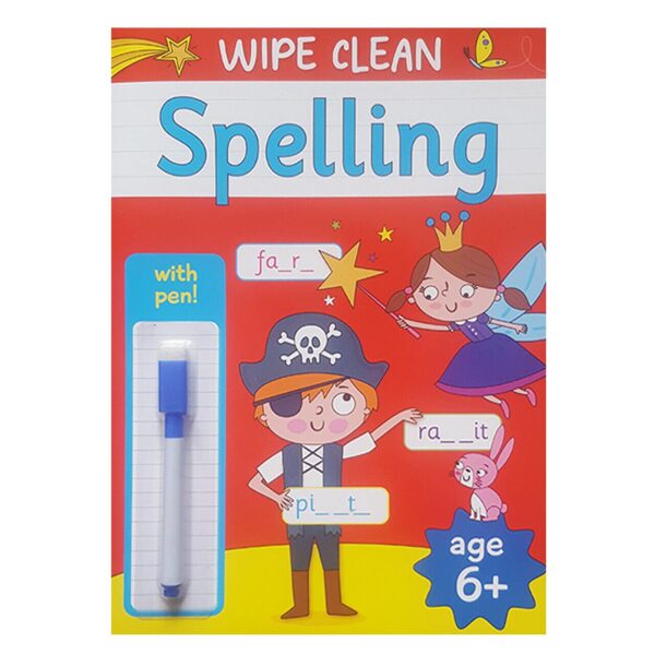 image490958821.jpg Wipe Clean Learning Book with Pen 6 Years + Spelling Book 2