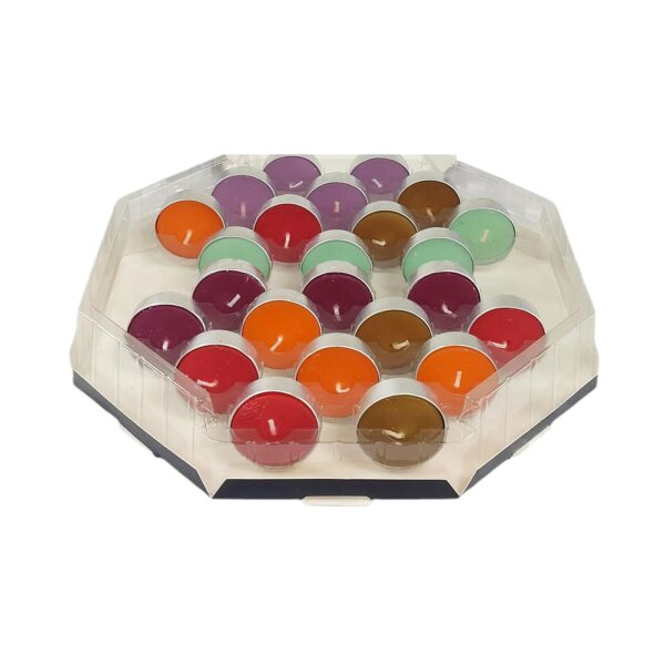 Pan Aroma Christmas Advent Calendar with 24 Scented Tea Lights - Stars