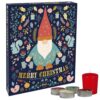 Christmas Advent Calendar with Airpure Scented Tea Lights Candles - Gonk