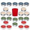 Christmas Advent Calendar with Airpure Scented Tea Lights Candles - Gonk