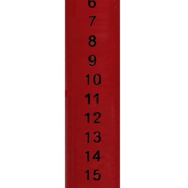 image491022142.jpg 25cm Christmas Countdown Advent Candle Wax - Red