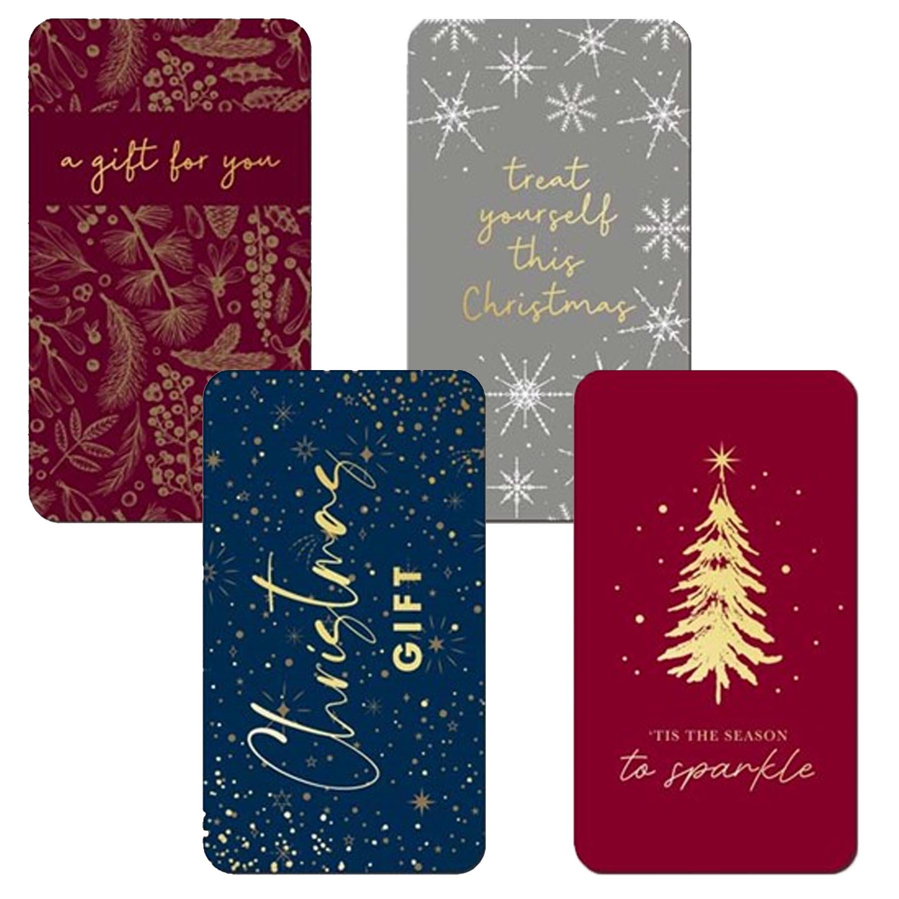 Christmas Money Wallet and Envelope Pack of 4 - Contemporary Christmas Designs