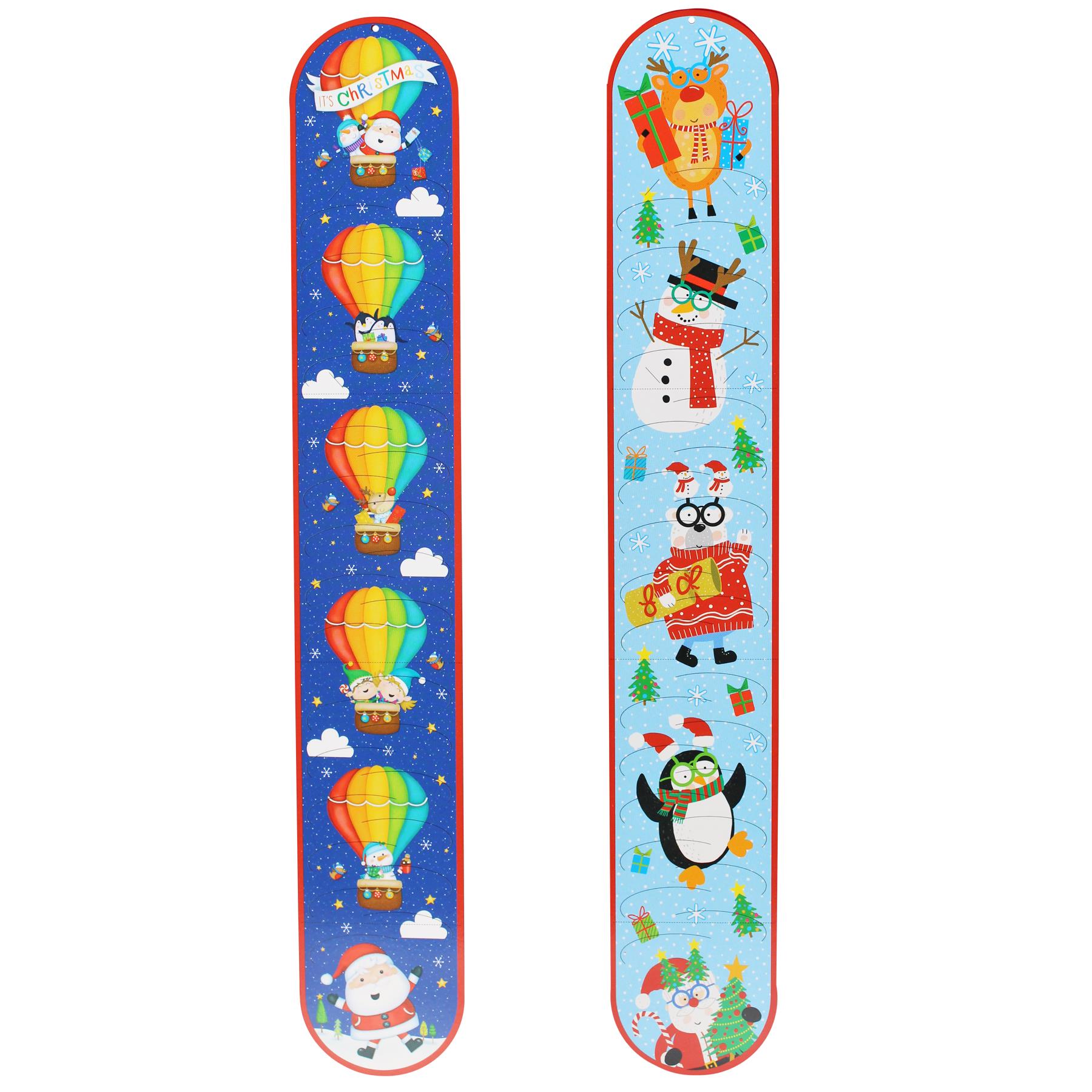 Christmas Card Holder for the Wall - Pack of 2 - Hot Air Balloon