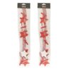 image491022614.jpg Christmas Card Holders 2 Metre Ribbon and Wood Pegs with Stars Red and White Set of 2