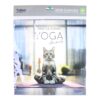 2026 16 Month Calendar Square Wall Hanging Yoga Animals - Cat Cover