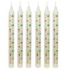 image491088798.jpg Christmas Advent Candles x6 Boxed 25cm Tapered Countdown Festive Colour Images Cream