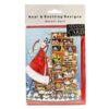 Christmas Card Advent Calendar with Red Envelope - Santa's Toys