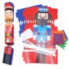 Christmas Cracker Kit 6 Pack Make your Own Snap Free - Nutcracker