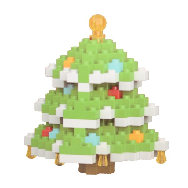 Christmas Mini Building Blocks Figure Stocking Filler 11cm - Christmas Tree