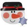 Christmas Placemats and Coaster Set of 8 Character Tableware - Snowman and Snowflake