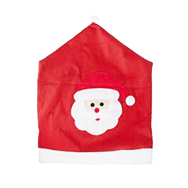 Christmas Dining Chair Cover Novelty Santa Design
