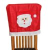 Christmas Dining Chair Cover Novelty Santa Design