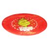 image491201340.jpg Christmas Grinch Paper Plates 6 Pack Disposable Party Tableware Red