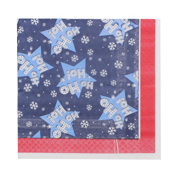 image491202602.jpg Christmas Napkins 16 Pack Disposable Party Tableware Santa Design